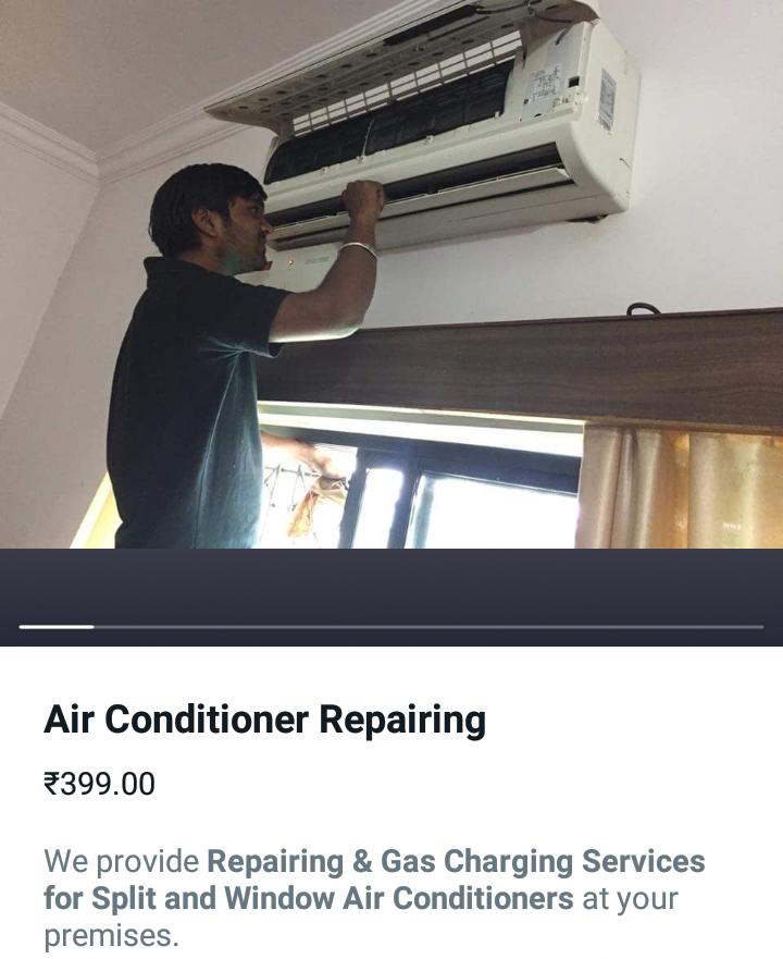 Ac conditioner repairing